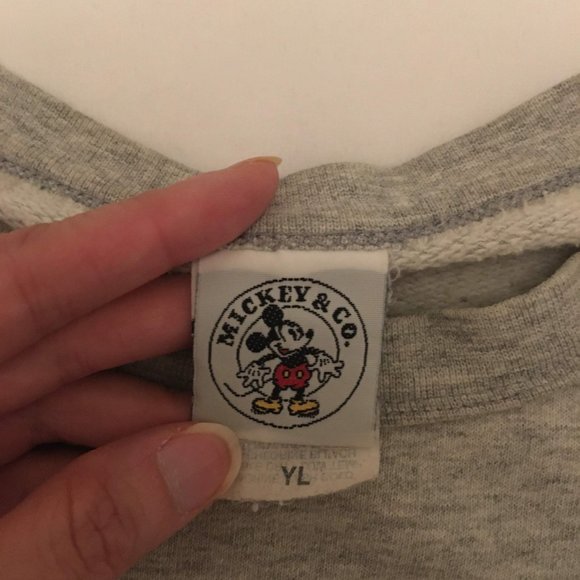 Vintage Mickey Mouse Sweater Youth Large - Picture 2 of 2